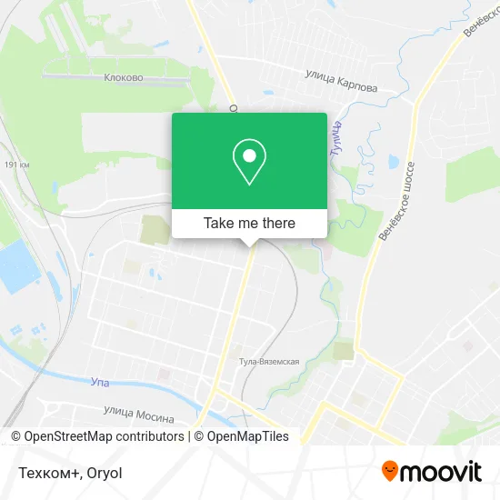 Техком+ map