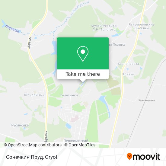 Сонечкин Пруд map