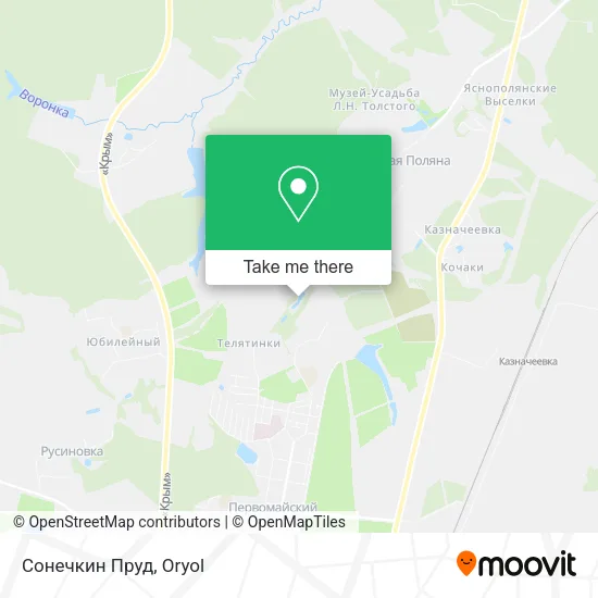 Сонечкин Пруд map