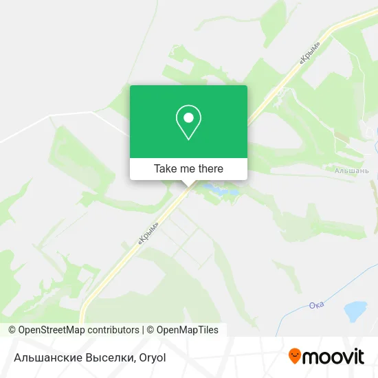 Альшанские Выселки map