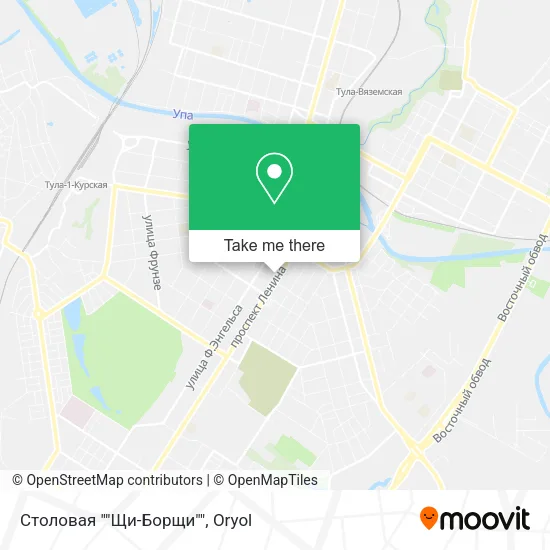 Столовая ""Щи-Борщи"" map