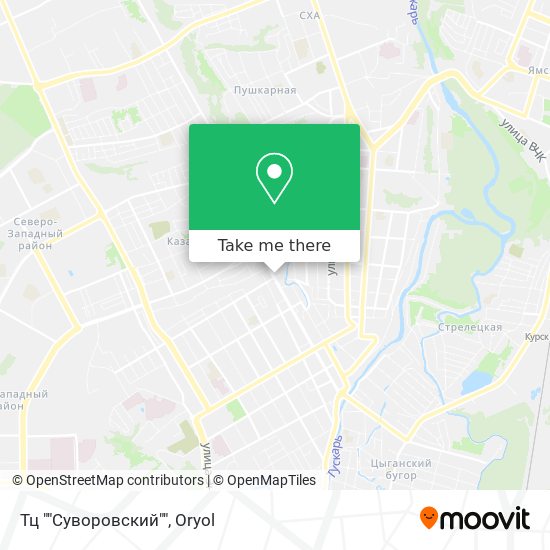 Тц ""Суворовский"" map