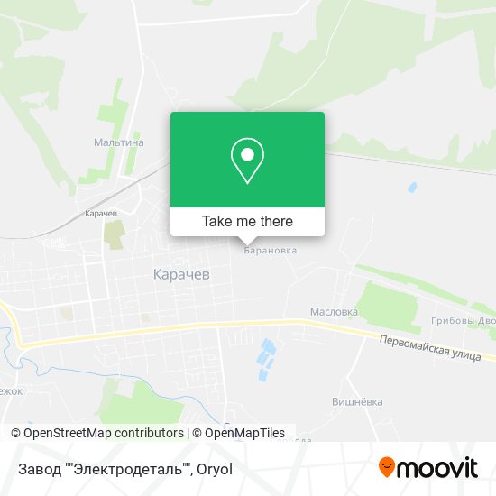 Завод ""Электродеталь"" map
