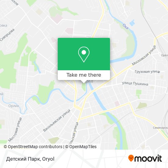 Детский Парк map