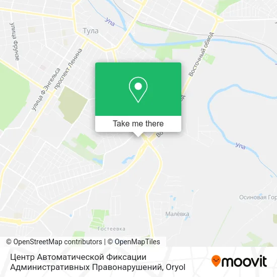 Центр Автоматической Фиксации Административных Правонарушений map
