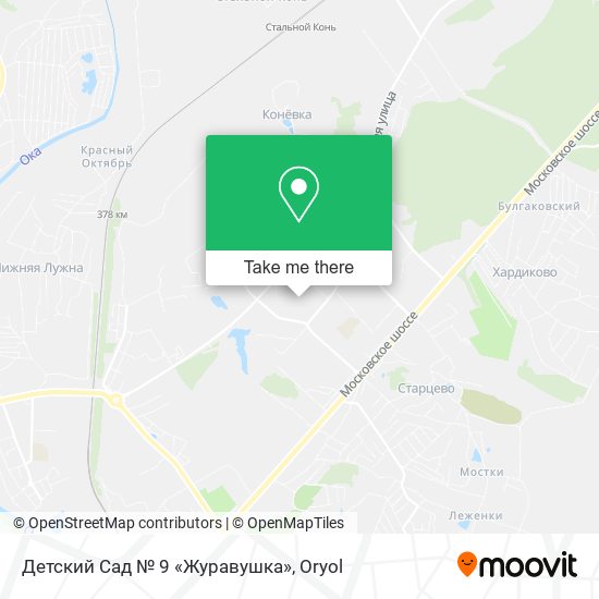 Детский Сад № 9 «Журавушка» map