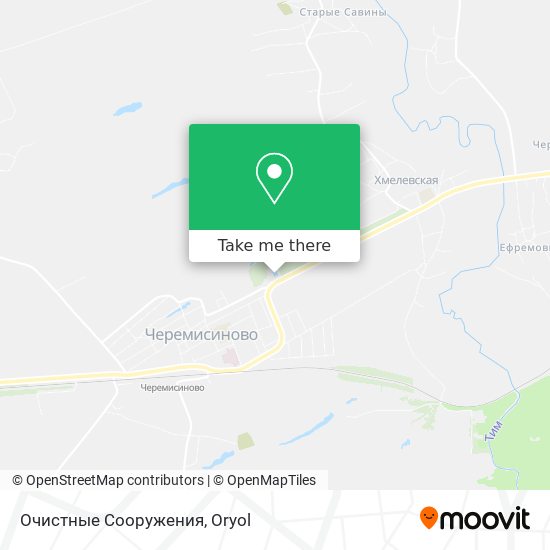 Очистные Сооружения map