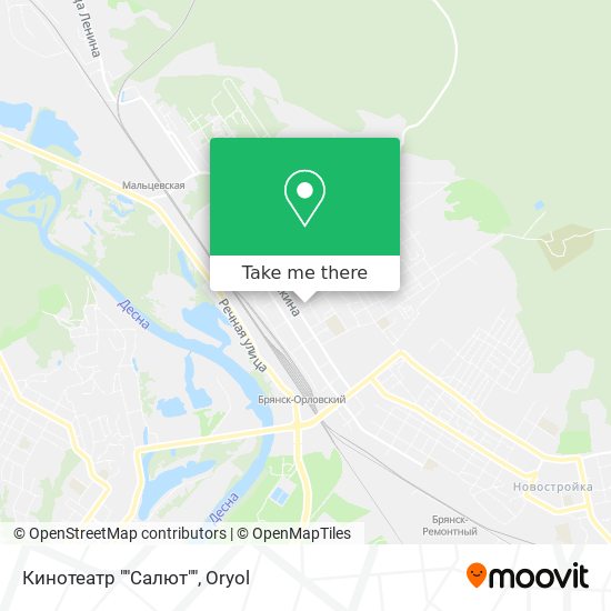 Кинотеатр ""Салют"" map