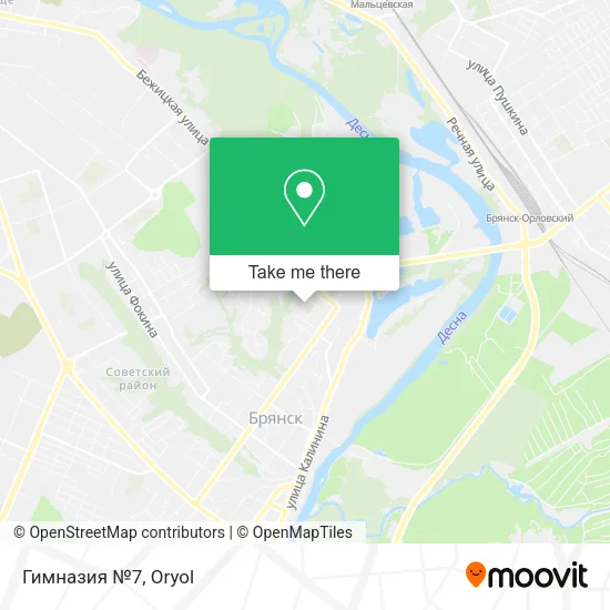 Гимназия №7 map