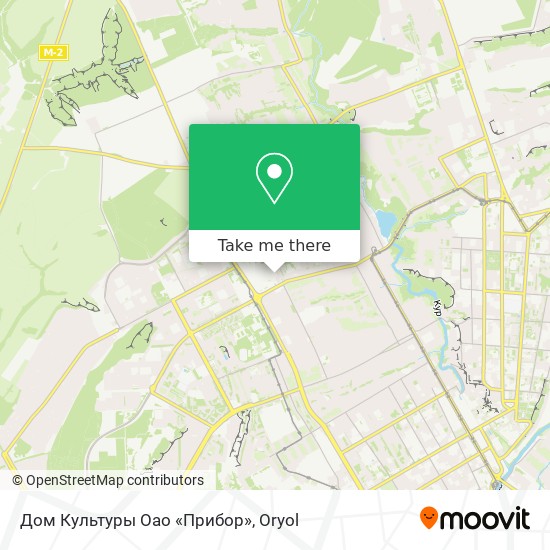 Дом Культуры Оао «Прибор» map