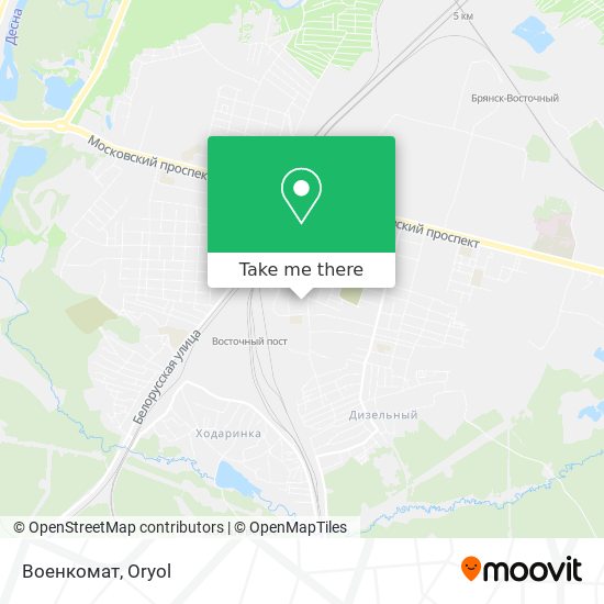 Военкомат map