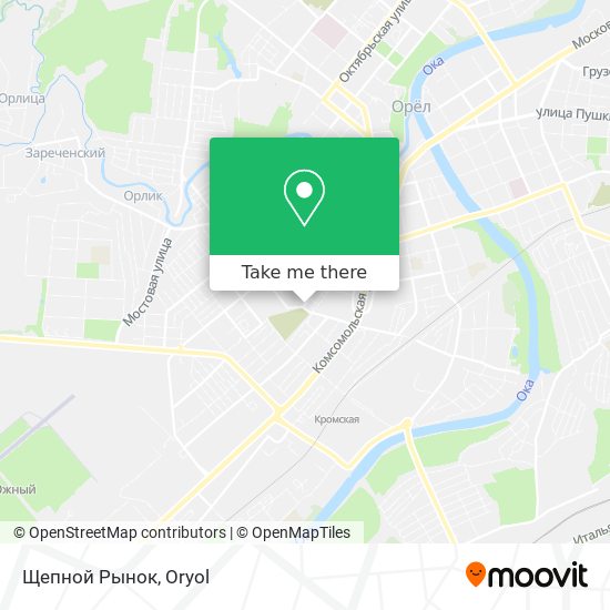 Щепной Рынок map
