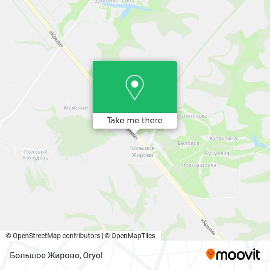 Большое Жирово map