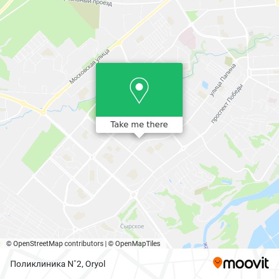 Поликлиника N˚2 map