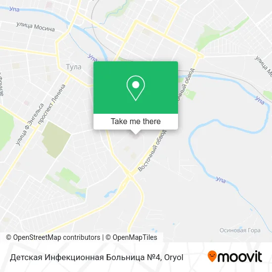 Детская Инфекционная Больница №4 map