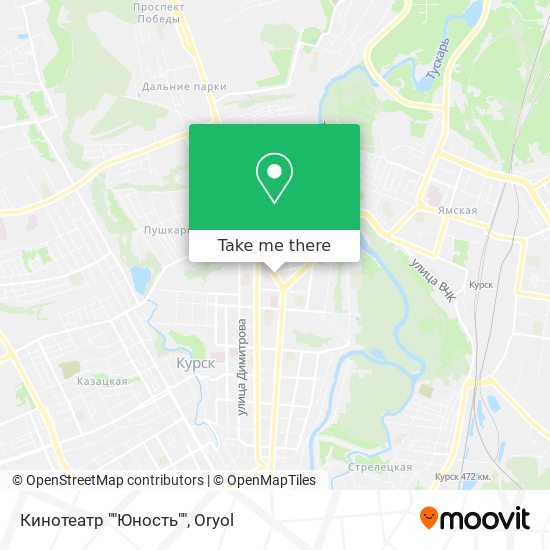 Кинотеатр ""Юность"" map