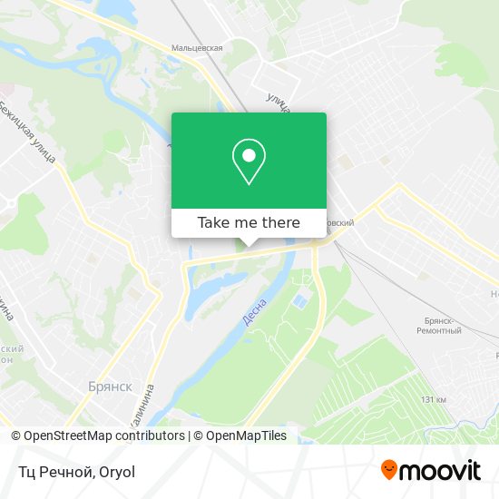 Тц Речной map