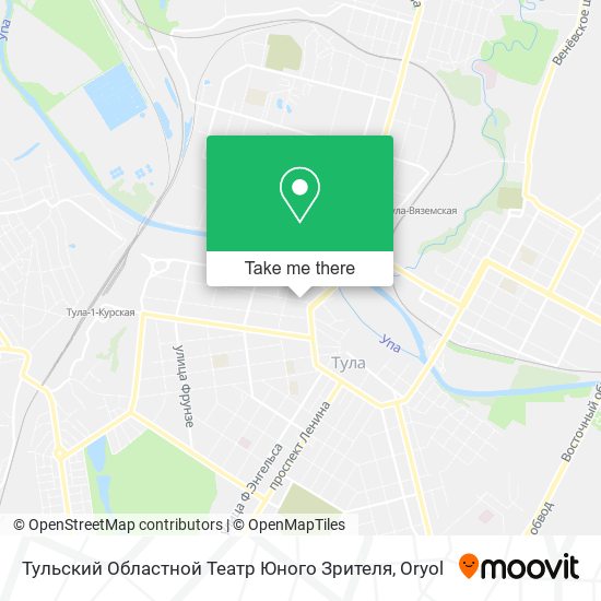 Тульский Областной Театр Юного Зрителя map
