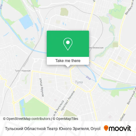 Тульский Областной Театр Юного Зрителя map
