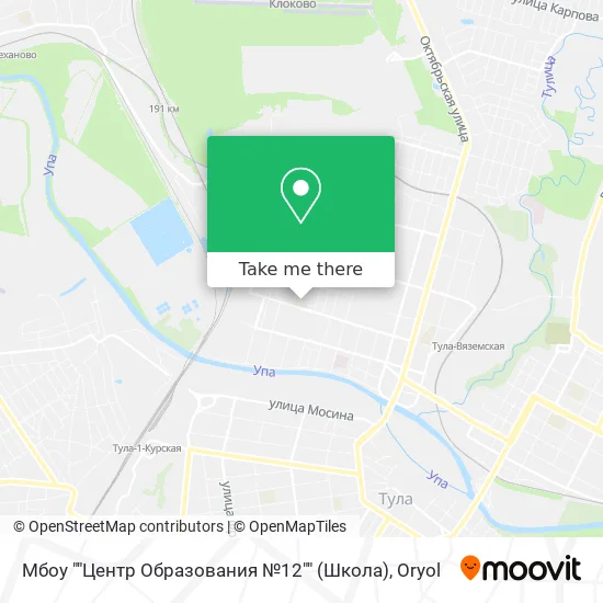Мбоу ""Центр Образования №12"" (Школа) map