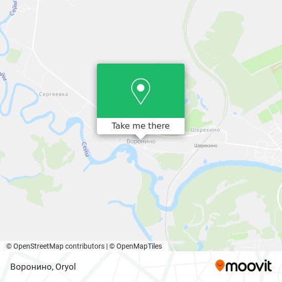 Воронино map