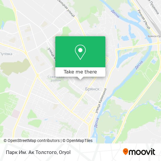Парк Им. Ак Толстого map