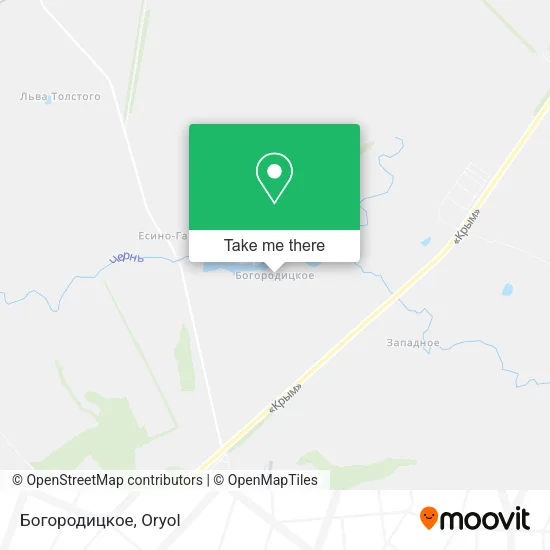 Богородицкое map