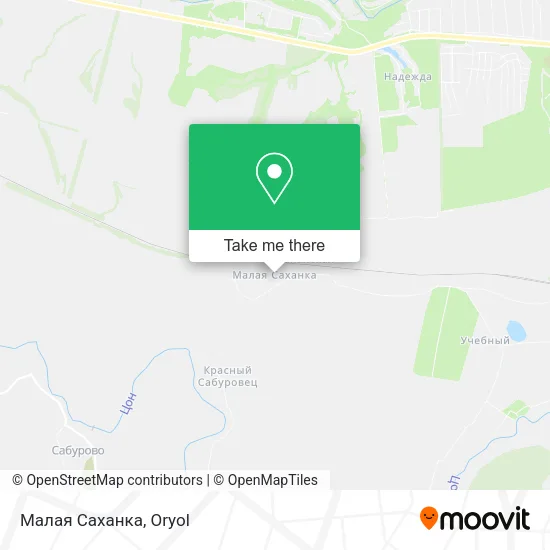 Малая Саханка map
