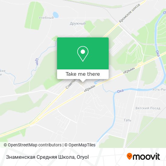 Знаменская Средняя Школа map