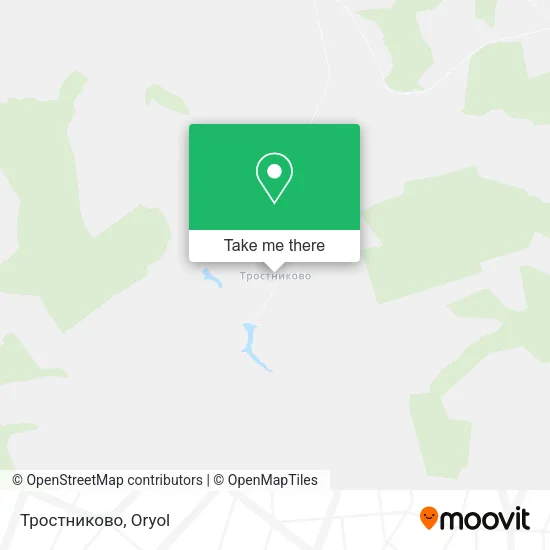 Тростниково map