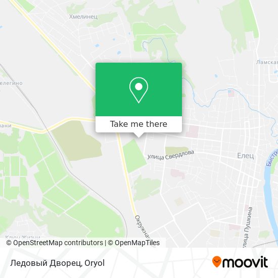 Ледовый Дворец map