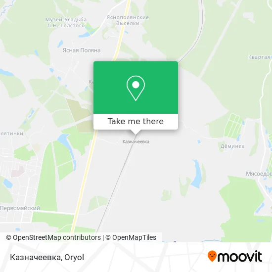 Казначеевка map