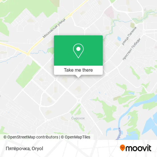 Пятёрочка map