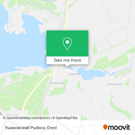 Ушаковский Рыбхоз map