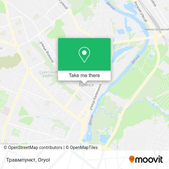 Травмпункт map