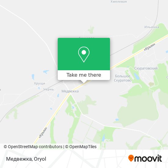 Медвежка map