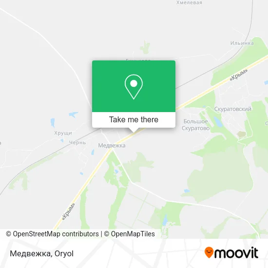 Медвежка map