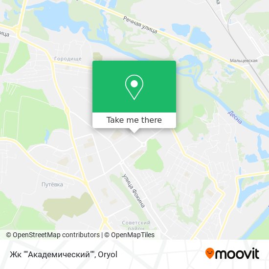 Жк ""Академический"" map