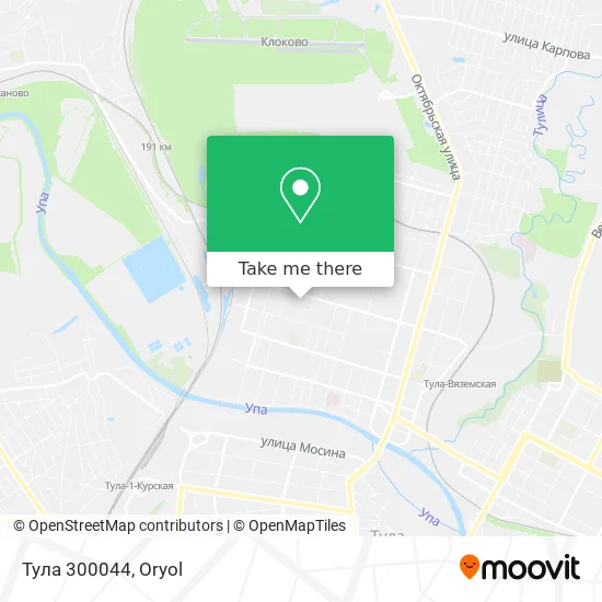 Тула 300044 map