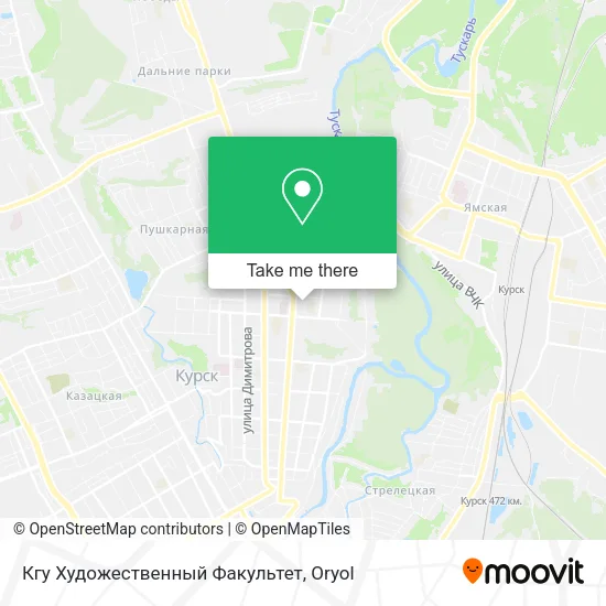 Кгу Художественный Факультет map
