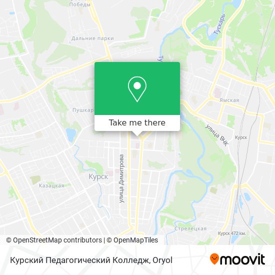 Курский Педагогический Колледж map