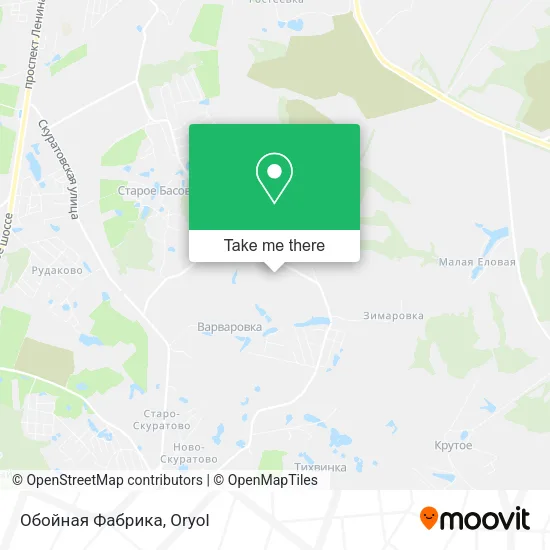 Обойная Фабрика map