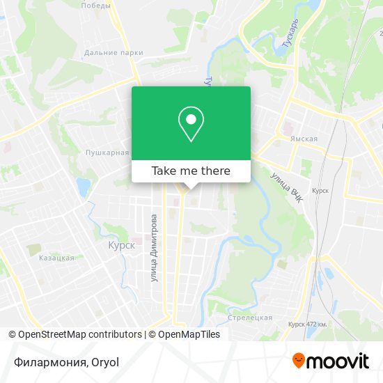 Филармония map