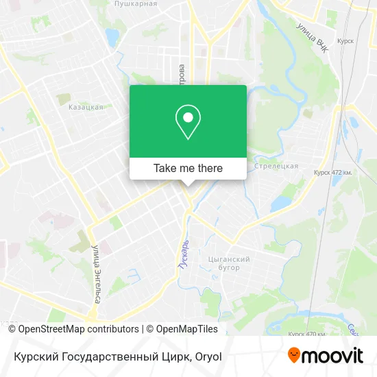 Курский Государственный Цирк map