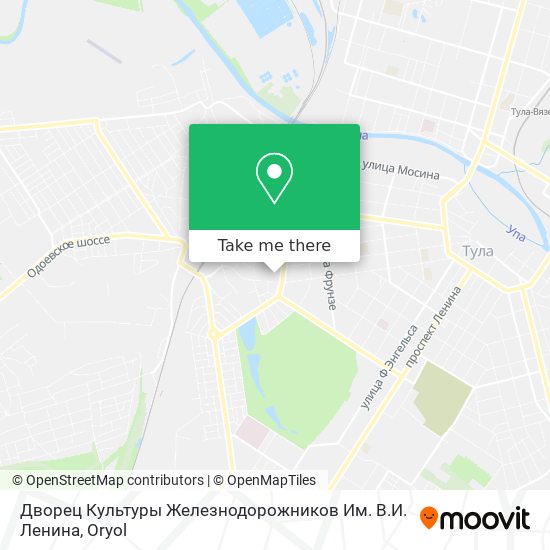 Дворец Культуры Железнодорожников Им. В.И. Ленина map