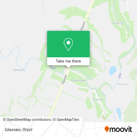 Шахово map