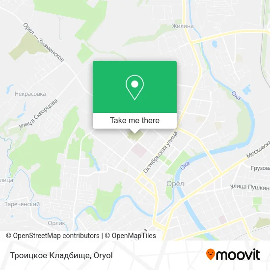 Троицкое Кладбище map