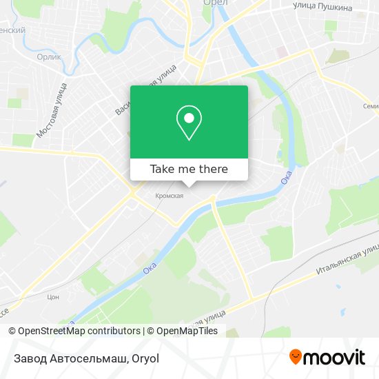 Завод Автосельмаш map