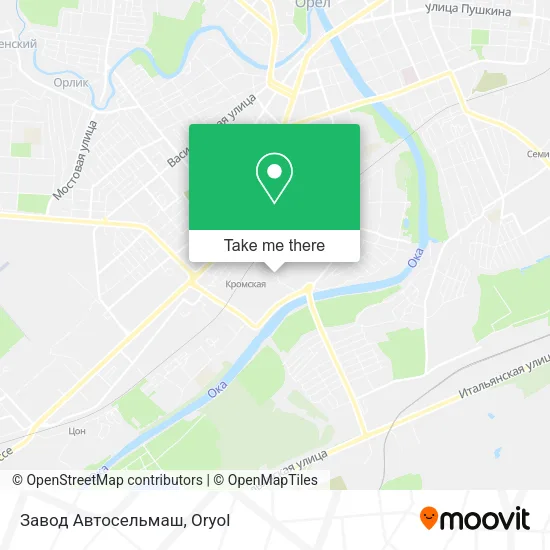 Завод Автосельмаш map