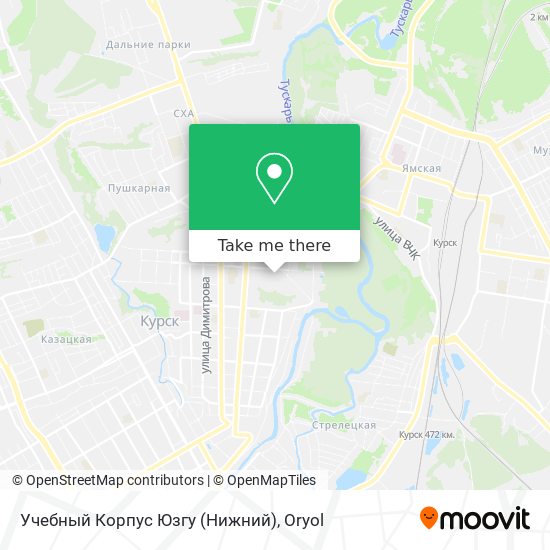 Учебный Корпус Юзгу (Нижний) map